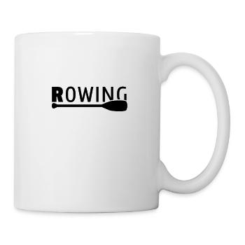 Ruderin Ruderteam Rudern Ruderer Rudersport - Tasse - Weiß - Rechts
