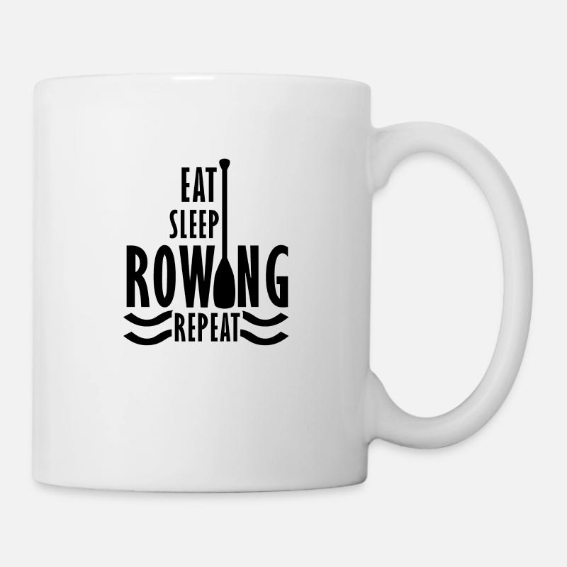 Rowing team Rowing Rowing Rowing Rowing Rowing - Mug - white