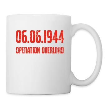 Opération Overlord Allied D-Day 1944 - Mug blanc - blanc - Droite
