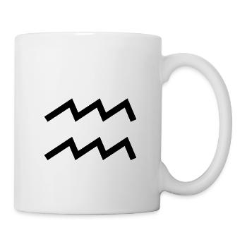 Verseau - Mug blanc - blanc - Droite