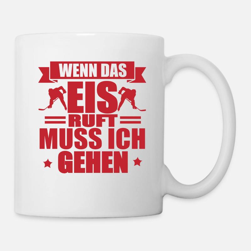 Eishockey - Tasse - Weiß
