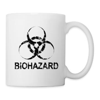 BIOHAZARD VINTAGE - Tasse - Weiß - Rechts