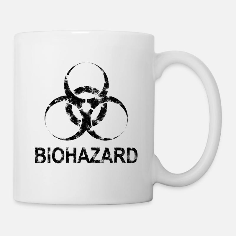 BIOHAZARD VINTAGE - Mug - white