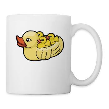 Bathing Duck Bath Bathtub Duck Plastic Duck - Mug - white - Right