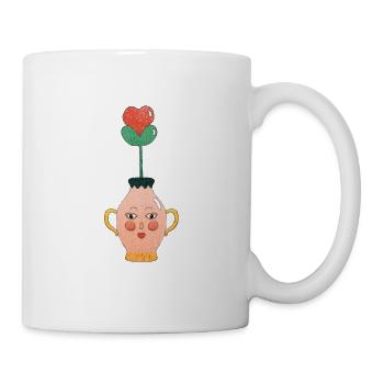 Love flower - Mug - white - Right