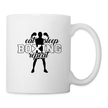 Boxing Boxing Boxing Boxing - Mug - white - Right
