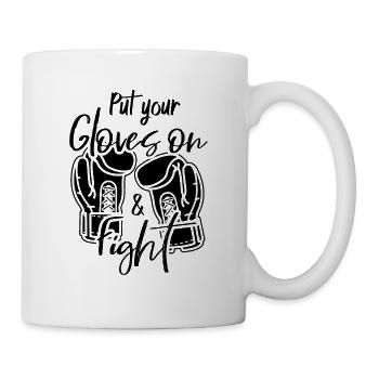 Boxen - Tasse - Weiß - Rechts