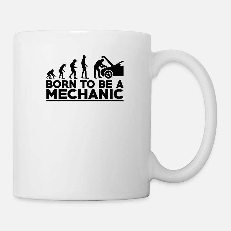 Mécanicien, cadeau, dicton drôle - Mug blanc - blanc