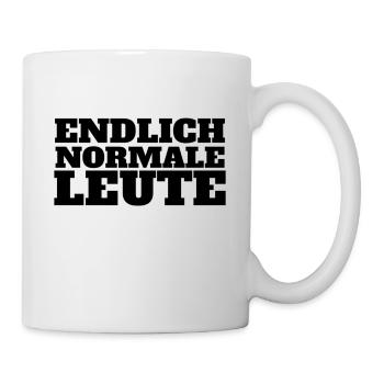 Enfin, les gens normaux Drôle dire cadeau - Mug blanc - blanc - Droite