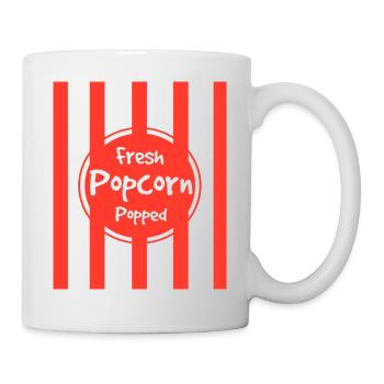 Popcorn Costume Cinema Series Movie Shirt Gift - Mug - white - Right