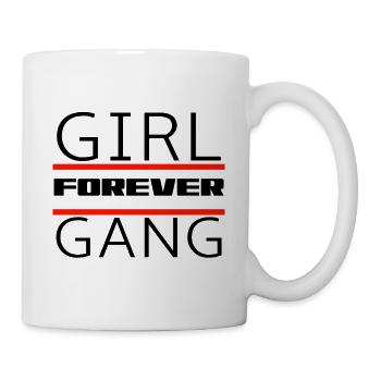 Fille Gang Femmes Fille Mode Cadeau De Mode - Mug blanc - blanc - Droite