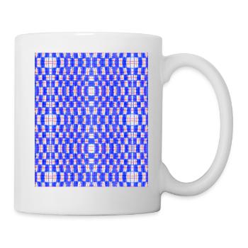 Blue mandala - Mug - white - Right