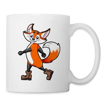 Randonneurs marches marches promenades de renard promenade cadeau - Mug blanc - blanc - Droite
