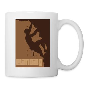 Climbing Klettern - Mug - white - Right