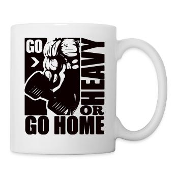 body building - Mug - white - Right