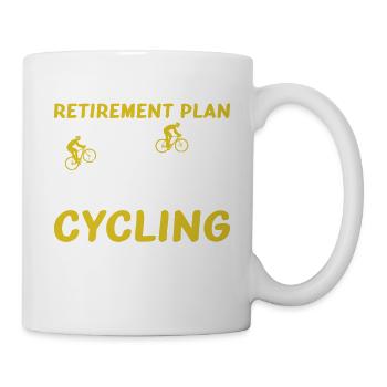 Bike - CYCLING - Vélo - Chemise - Mug blanc - blanc - Droite
