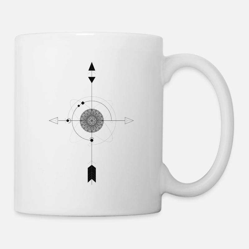 Boussole - Mug blanc - blanc
