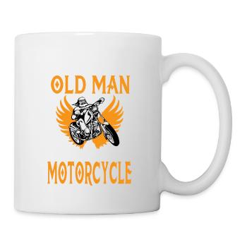 Moto moto moto shirt - Mug blanc - blanc - Droite