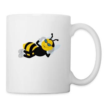 Cool bee - Mug - white - Right