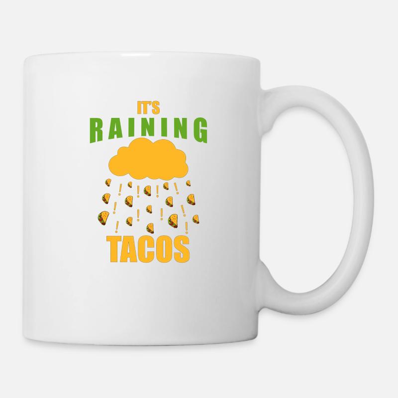 Chemise à tacos - Mug blanc - blanc