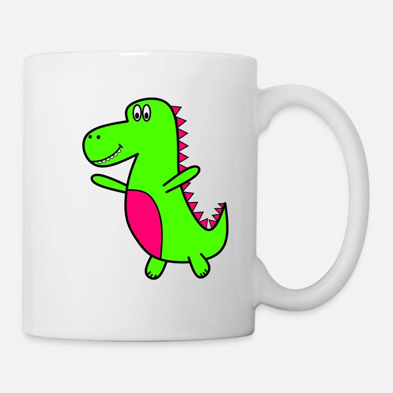 Dino - Mug blanc - blanc