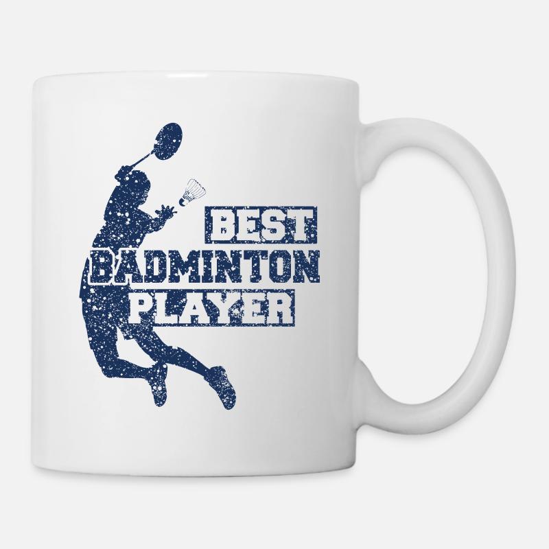 Badminton Badminton Badminton Badminton - Mug blanc - blanc