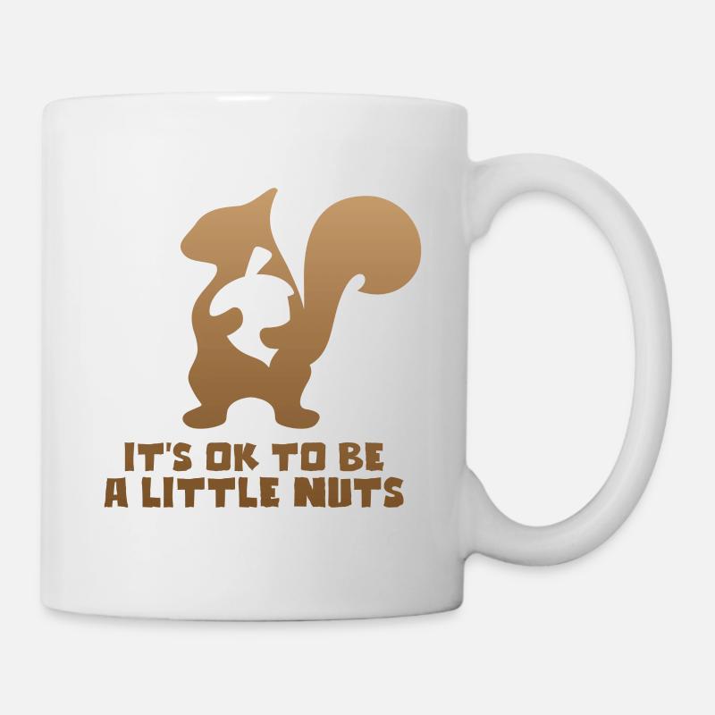 Eichhörnchen - Tasse - Weiß