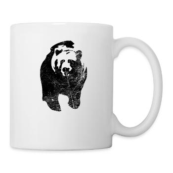 Ours - Mug blanc - blanc - Droite