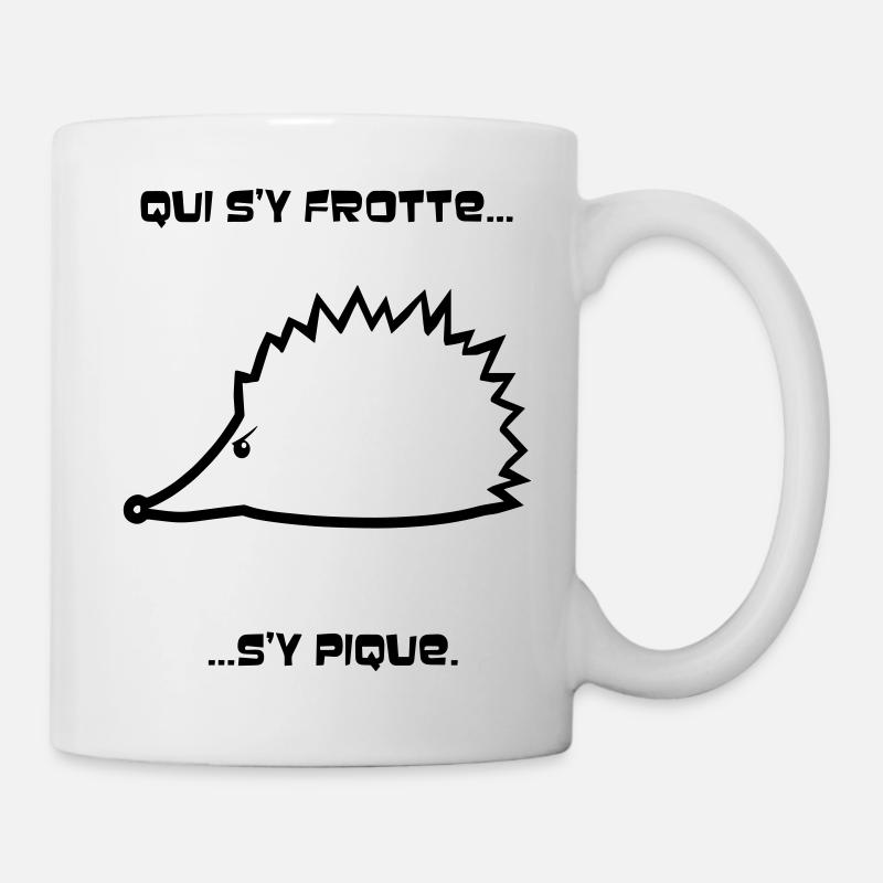 Wer reibt es Picknick - Tasse - Weiß