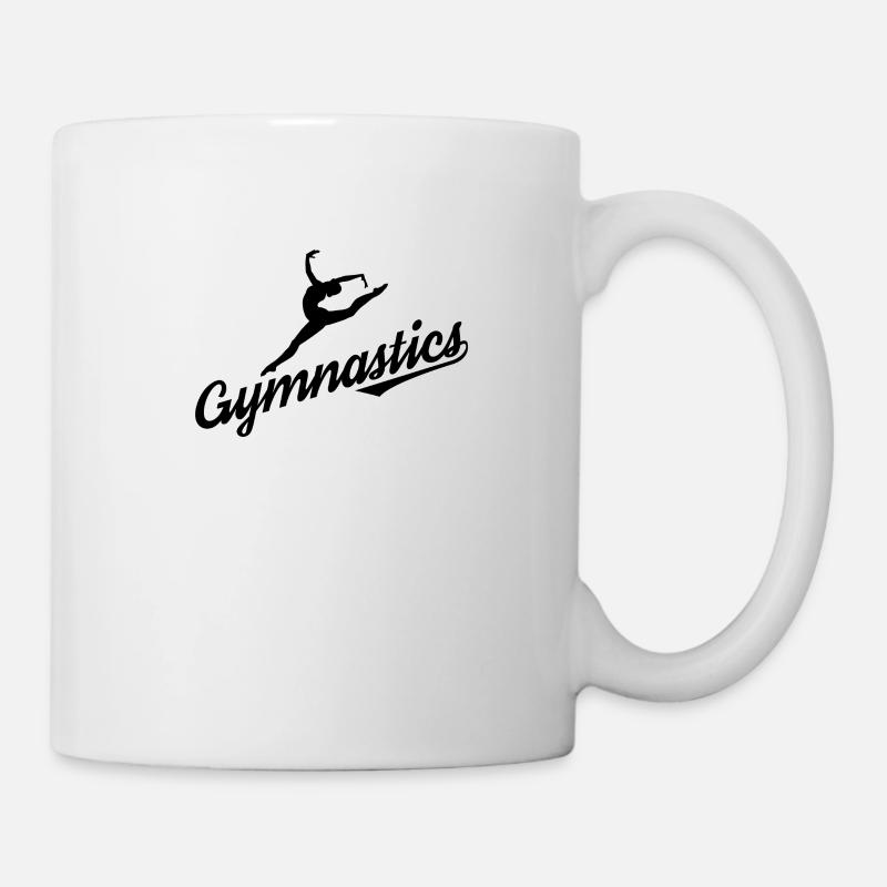 Gymnases au sol - Mug blanc - blanc