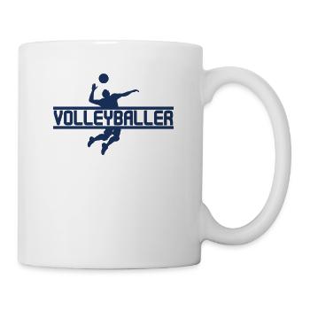 Volleyball Beach Volley Volleyball Team Player - Mug - white - Right