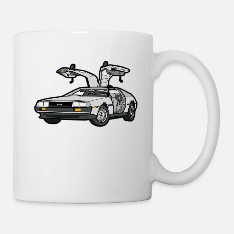 DeLorean Oldtimer Youngtimer Classic Car - Mug - white