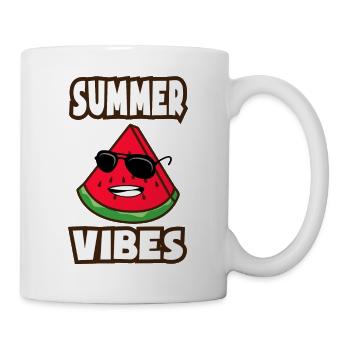 Melon Summer Vibes - Mug blanc - blanc - Droite