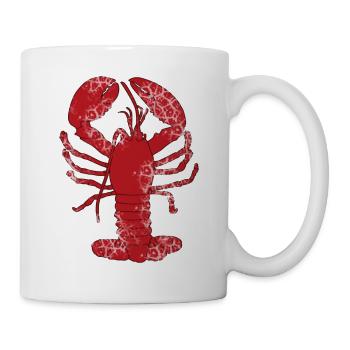 Lobster cake food crab cook gift sea lake - Mug - white - Right