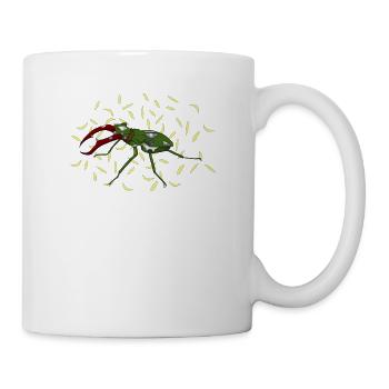 Robo Beetle robot insect - Mug - white - Right