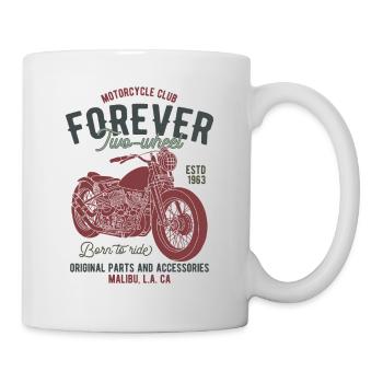 Cadeau de motard moto motard - Mug blanc - blanc - Droite