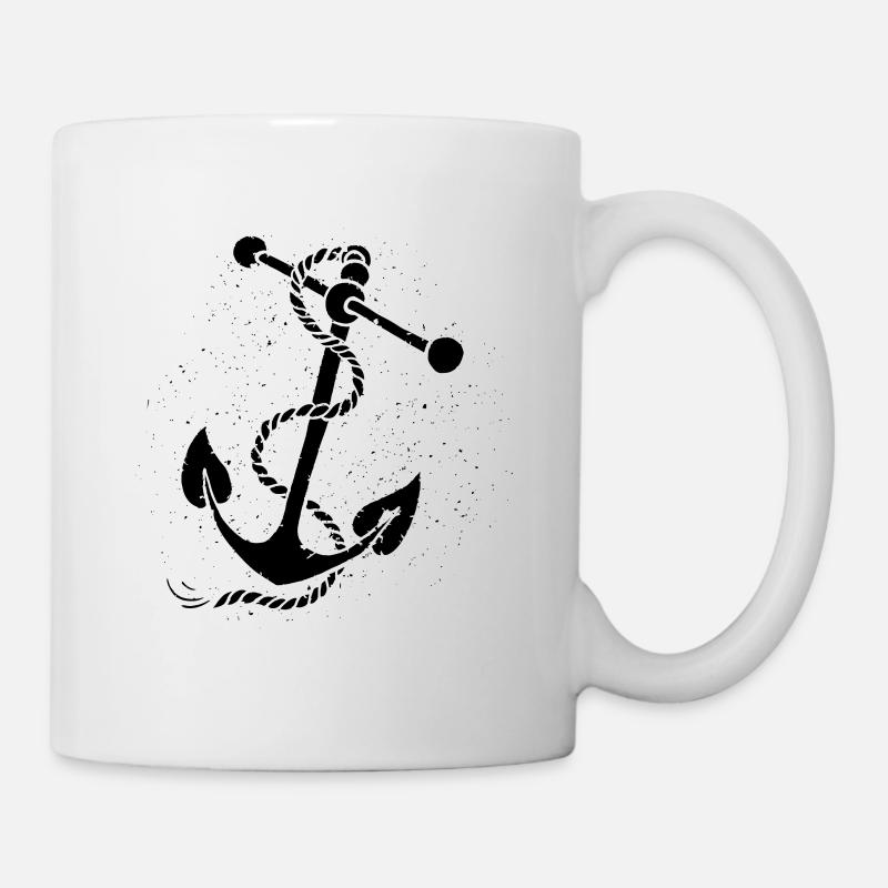 Anker - Tasse - Weiß