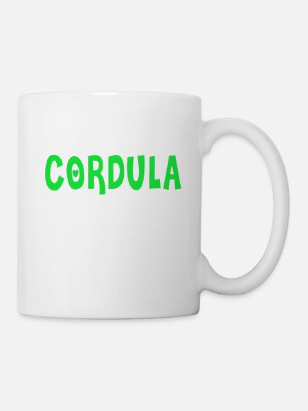 Cordula - Ich hab sie tanzen gesehen - Eberhard - Tasse - Weiß