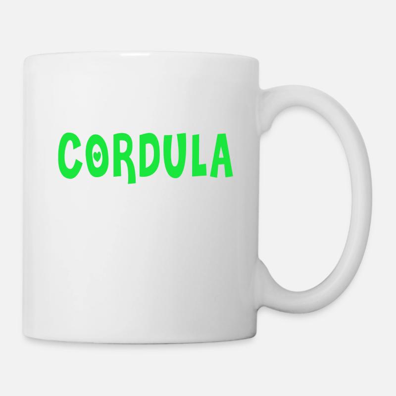 Cordula - Ich hab sie tanzen gesehen - Eberhard - Tasse - Weiß