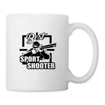 Sport shooting - Mug - white - Right