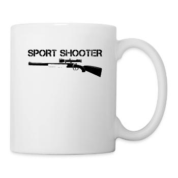 Sport shooting - Mug - white - Right