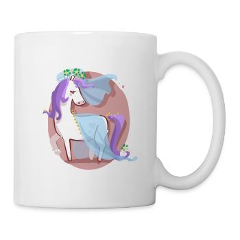 Unicorn bride - Mug - white - Right