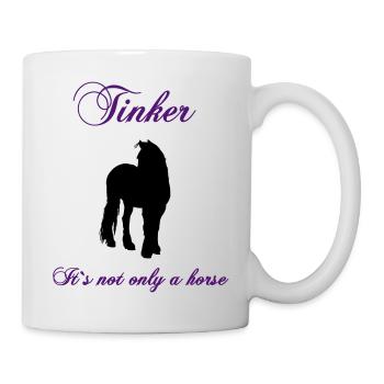 tinker_its_not_only_a_horse - Mug blanc - blanc - Droite
