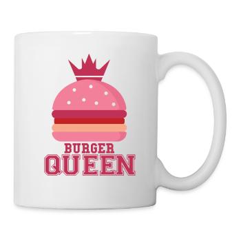BURGER REINE - Mug blanc - blanc - Droite
