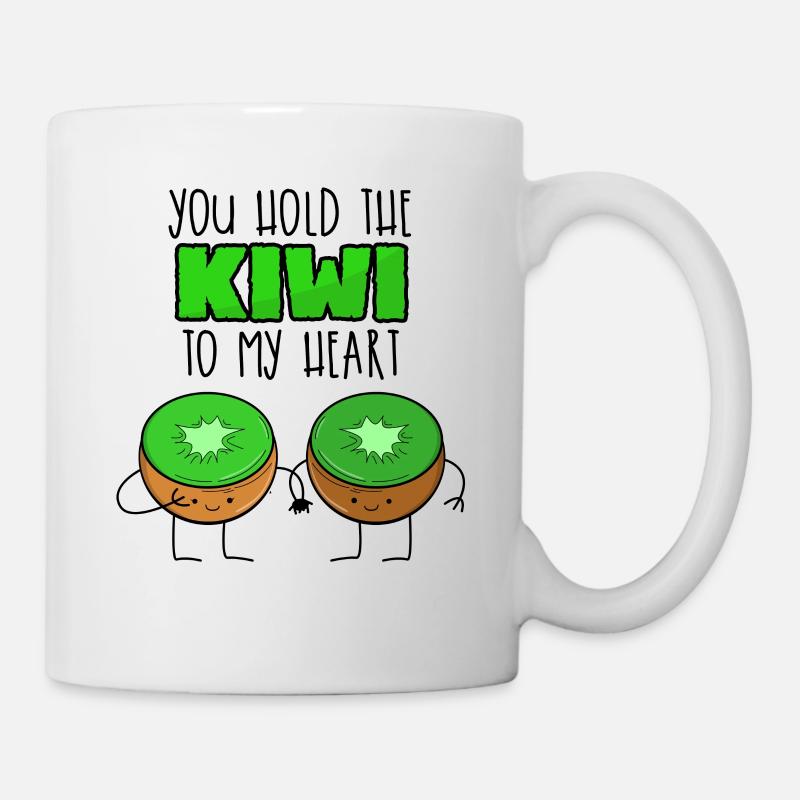 kiwi - Mug blanc - blanc