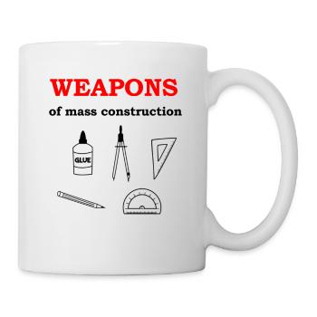architecte - Mug blanc - blanc - Droite