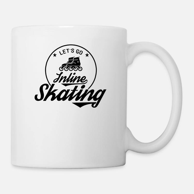 Inline Skating - Tasse - Weiß