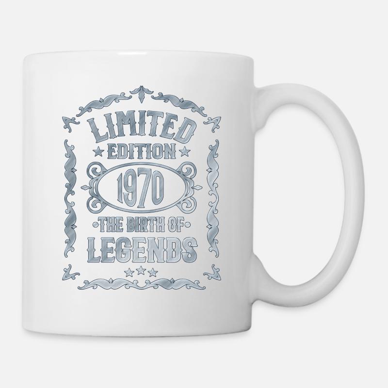 Né en 1970 - 51 anniversaire 1970 - Mug blanc - blanc