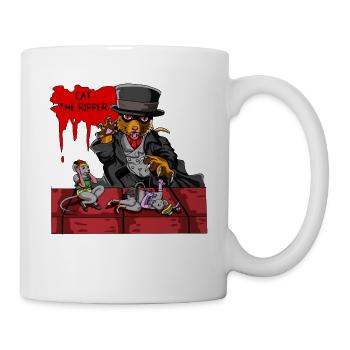 CAT THE RIPPER - Le chat tueur de Londres - Mug blanc - blanc - Droite