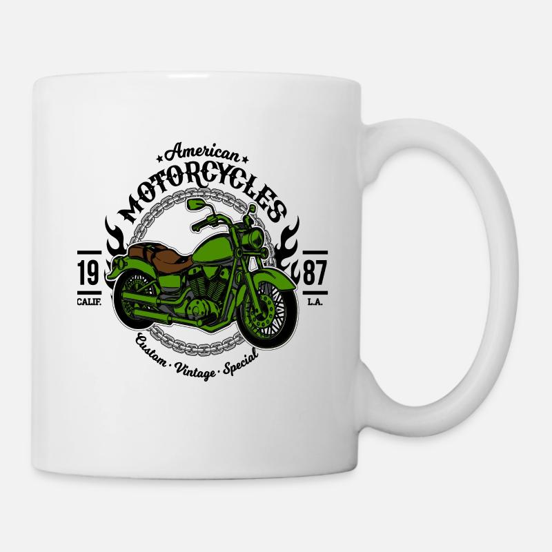 Motorcycle Motorcycles - Mug - white